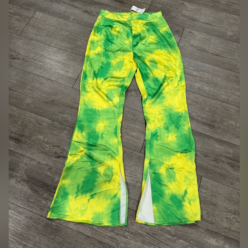 PacSun Tie-Dye Green and Yellow  Bottoms